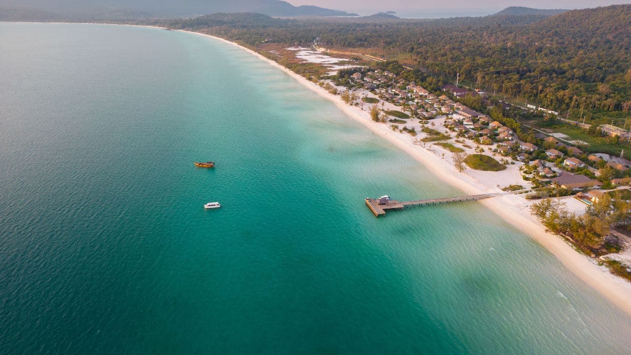 Sunset Beach, Koh Rong Samloem